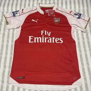 Arsenal Olivier Giroud Football Jersey 2015-2016 Red Mens Medium M PUMA